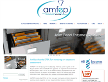 Tablet Screenshot of amfep.org